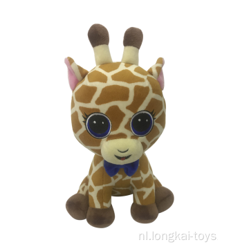 Pluche perziken Beanie Babies Giraffe